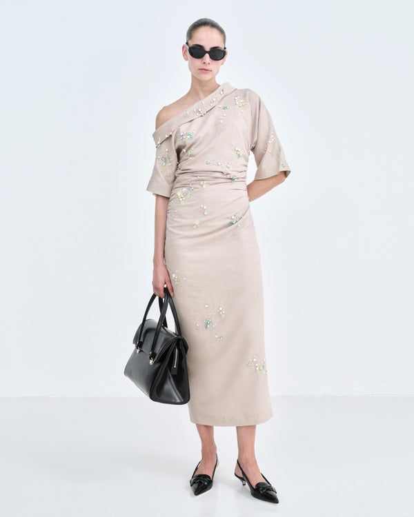 Bernadette Dress Bowery Embroidered