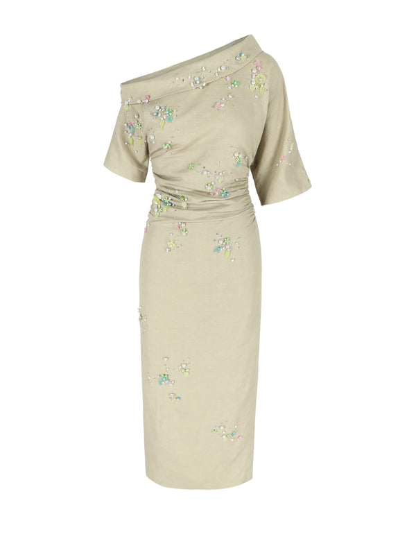 Bernadette Dress Bowery Embroidered