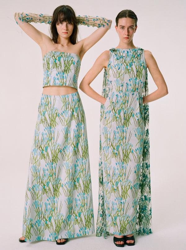 Bernadette Dress Charlene Embroidered