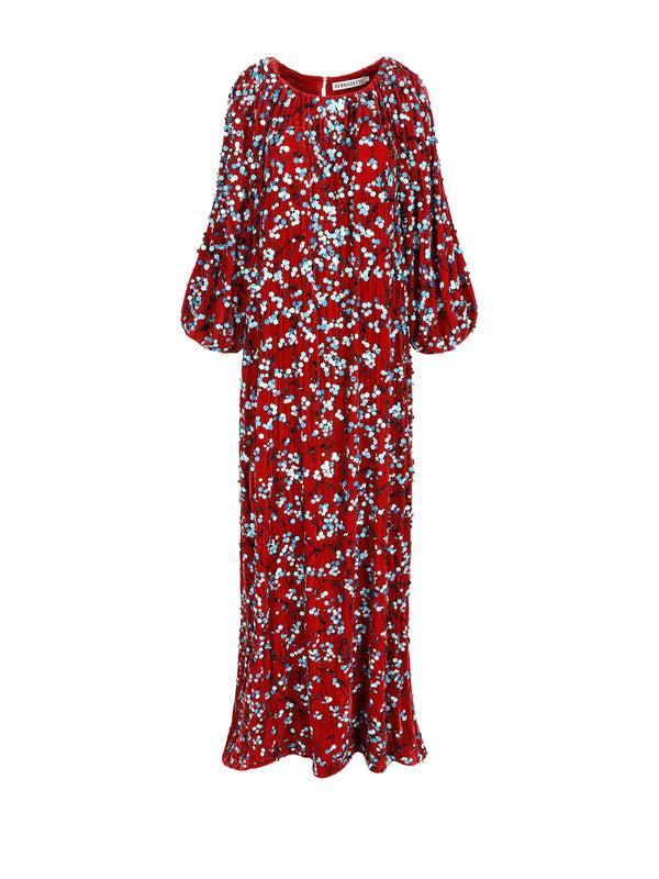 Bernadette Dress Georgina Embroidered