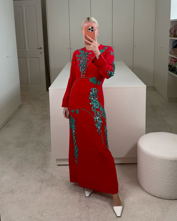 Bernadette Dress Harry Embroidered