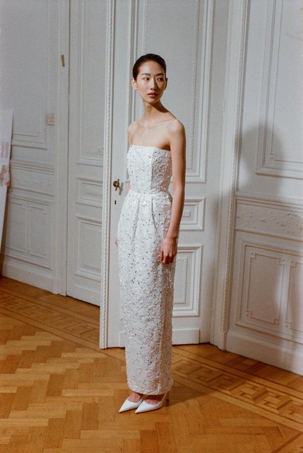 Bernadette Dress Lena Embroidered