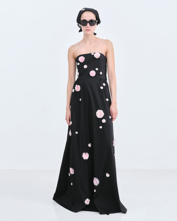 Bernadette Dress March Embroidered