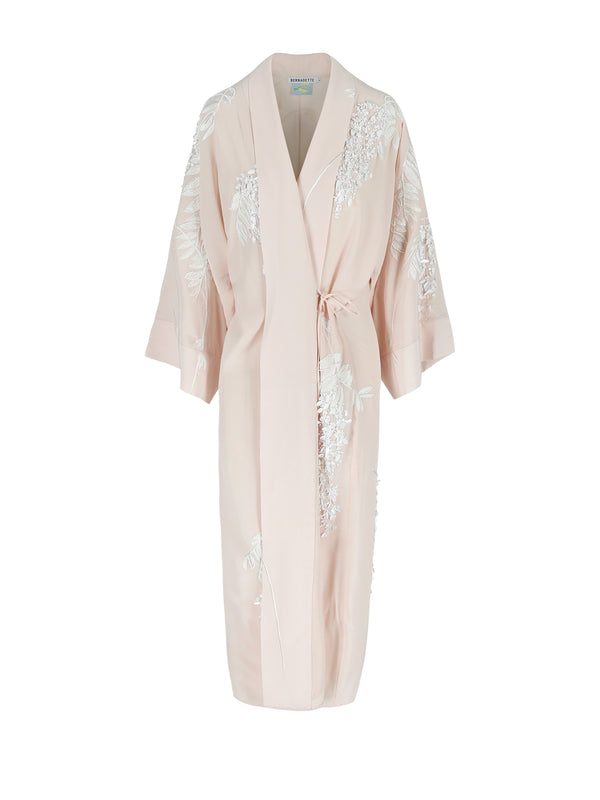 bernadette Dress Wisteria Embroidered