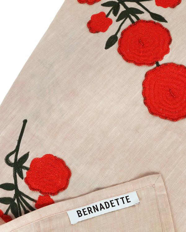 Bernadette Hand-Embroidered Table Cloth