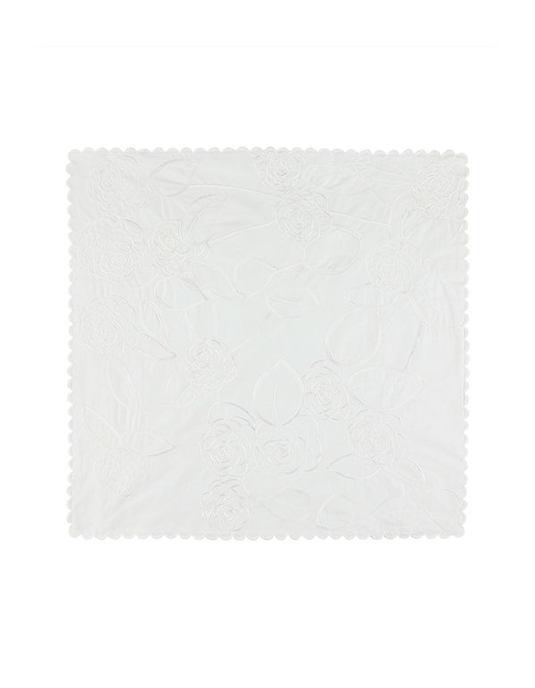 Bernadette Handkerchief Petit Beurre Embroidered