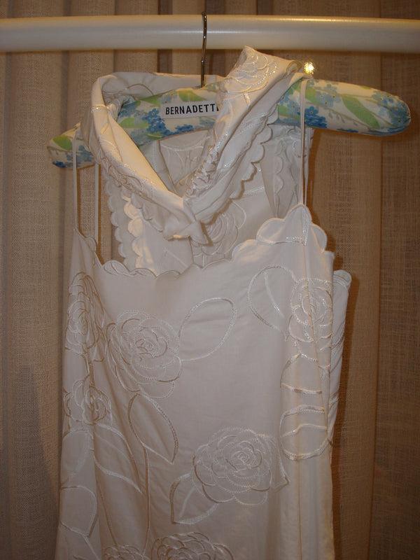 Bernadette Handkerchief Petit Beurre Embroidered