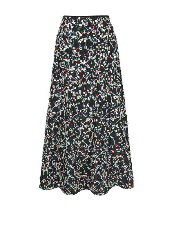 bernadette Long Skirt Leanne Embroidered