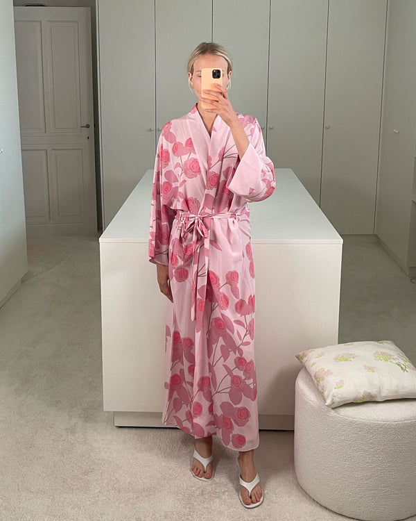 Bernadette Peignoir Silk Crepe De Chine