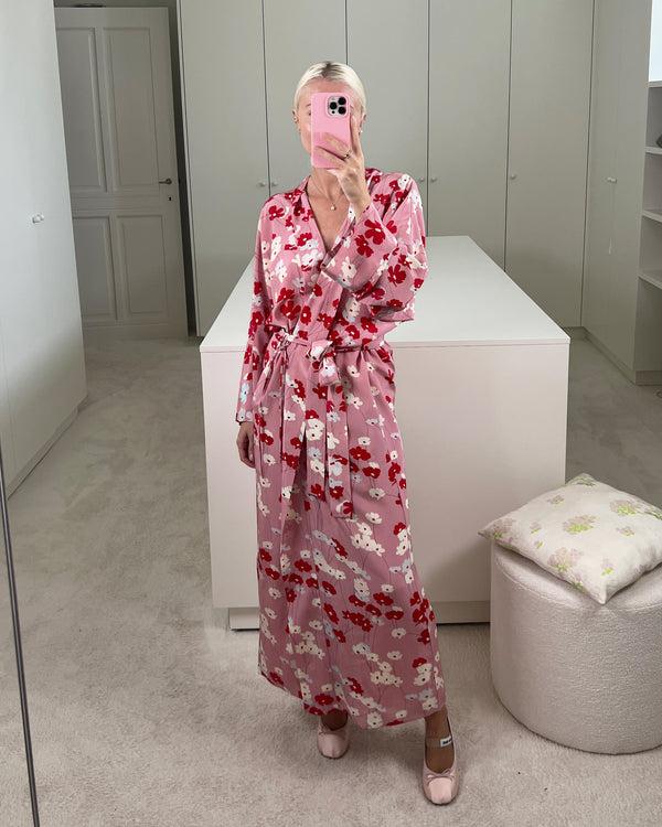 Bernadette Peignoir Silk Crepe De Chine