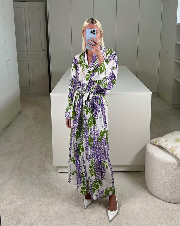 Bernadette Peignoir Silk Crepe De Chine