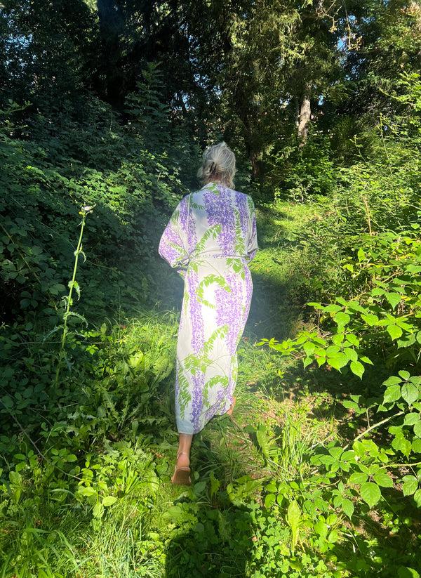 Bernadette Peignoir Silk Crepe De Chine