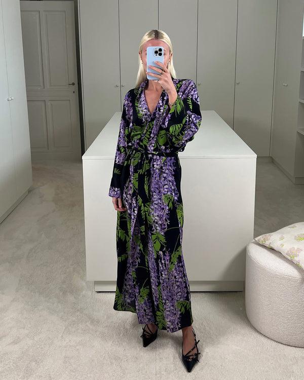 Bernadette Peignoir Silk Crepe De Chine