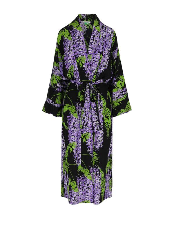 Bernadette Peignoir Silk Crepe De Chine