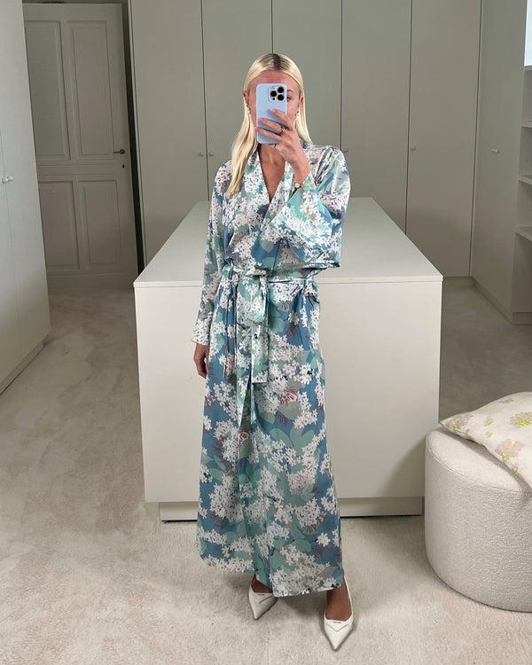 Bernadette Peignoir Silk Crepe De Chine