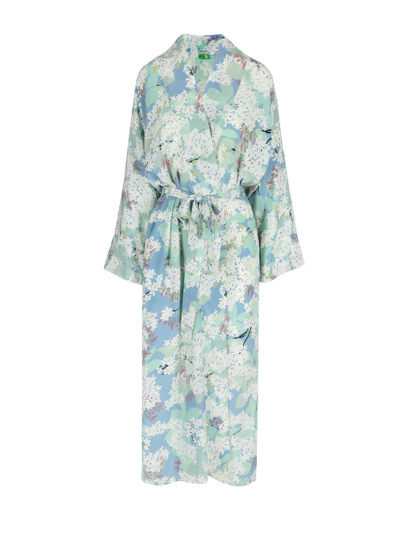bernadette Peignoir Silk Crepe de Chine