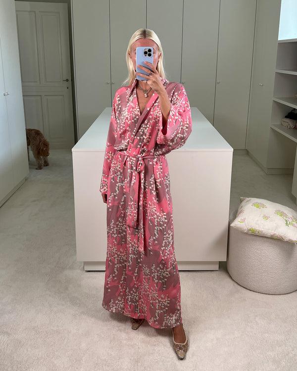 Bernadette Peignoir Silk Crepe De Chine