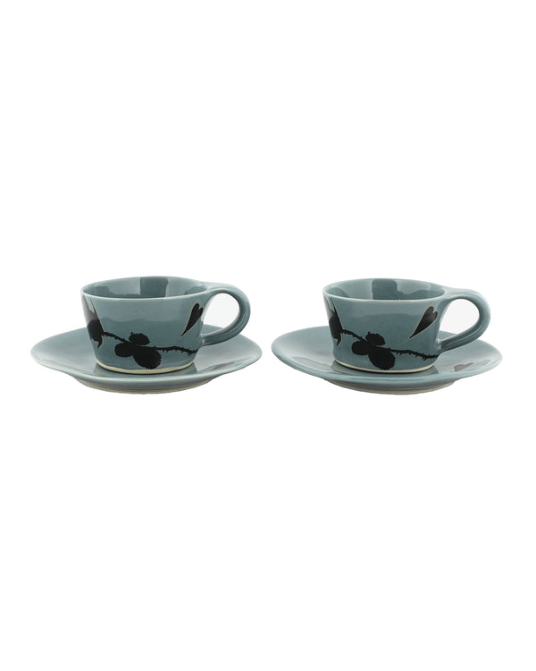 Bernadette Set Of 2 Cups & Saucers