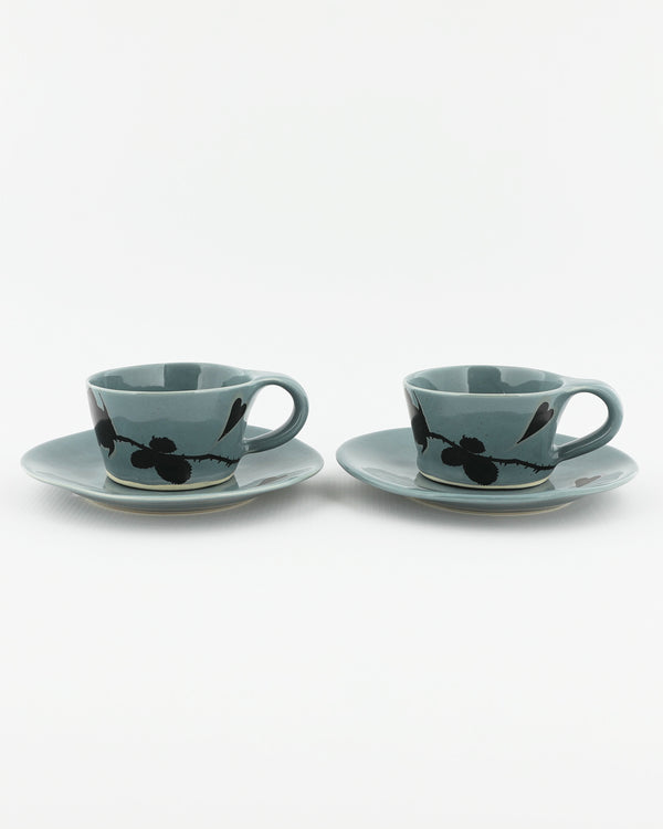 Bernadette Set Of 2 Cups & Saucers