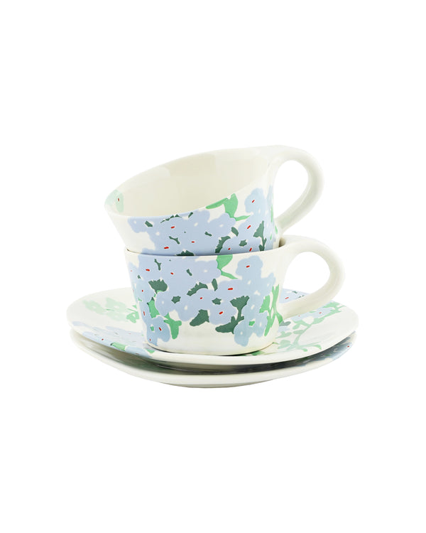 Bernadette Set Of 2 Cups & Saucers