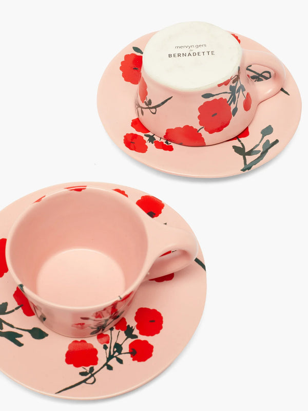 Bernadette Set Of 2 Cups & Saucers