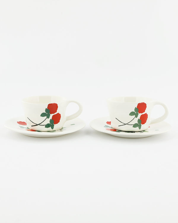 Bernadette Set Of 2 Cups & Saucers