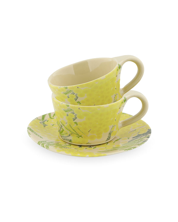 bernadette Set of 2 Cups & Saucers