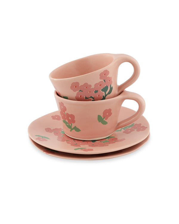 Bernadette Set Of 2 Cups & Saucers