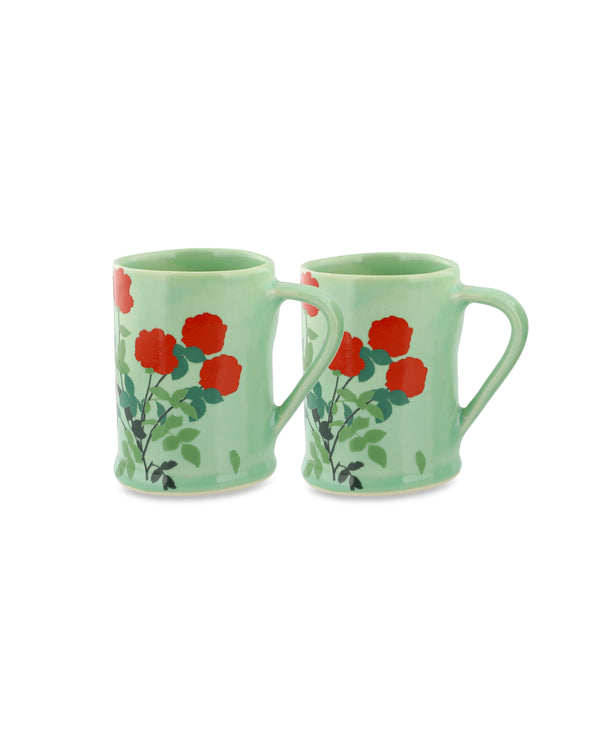 Bernadette Set Of 2 Wide Mugs