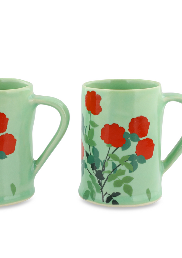 Bernadette Set Of 2 Wide Mugs