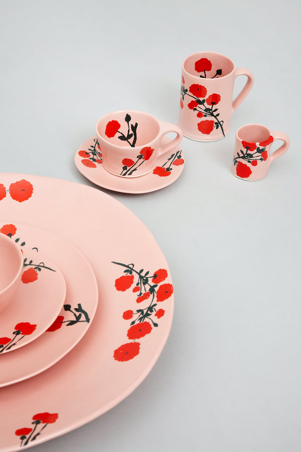 Bernadette Set Of 2 Wide Mugs