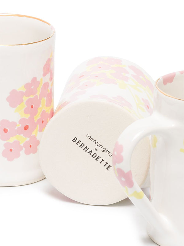 Bernadette Set Of 2 Wide Mugs