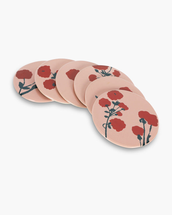 Bernadette Set Of 6 Coasters