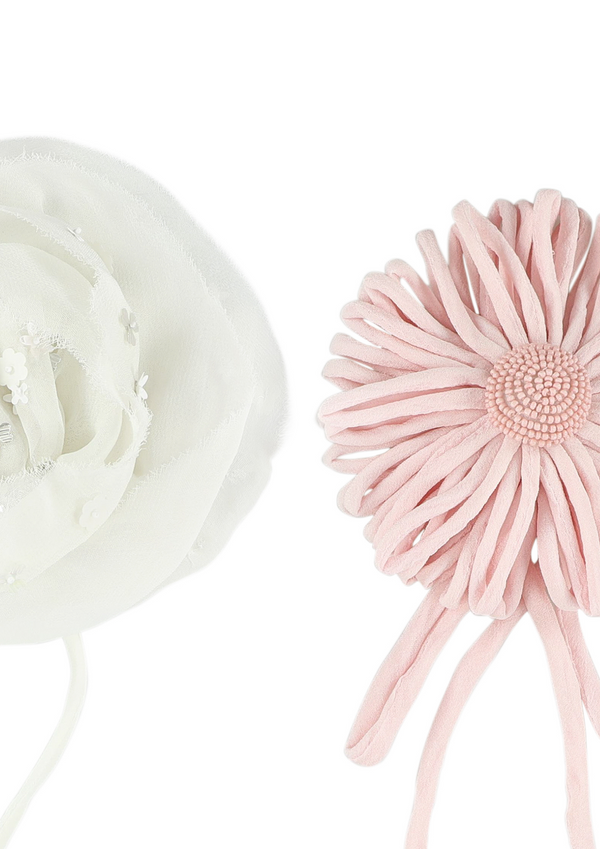 Bernadette Set Of Daisy & Rose Brooch