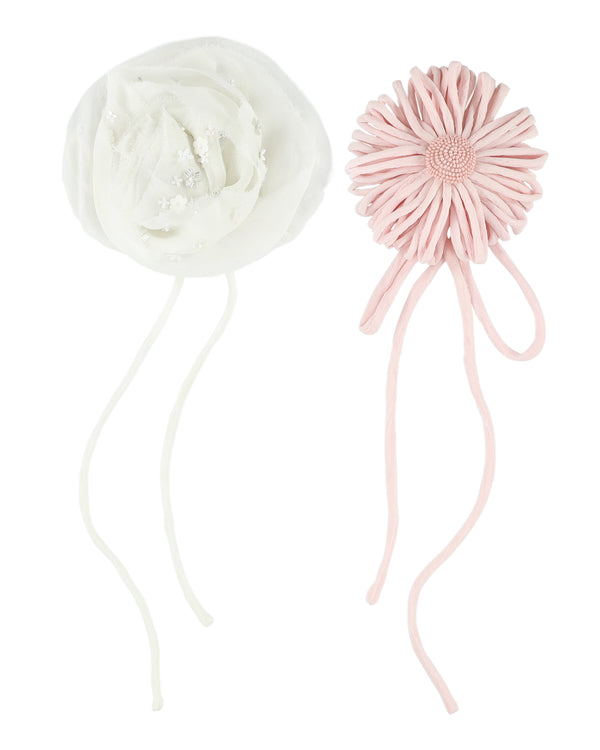 Bernadette Set Of Daisy & Rose Brooch