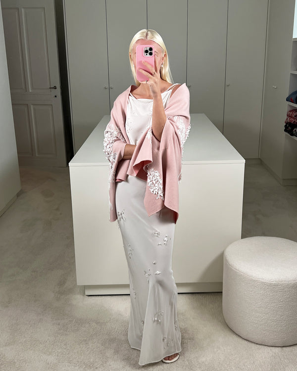 Bernadette Shawl Shirene Embroidered