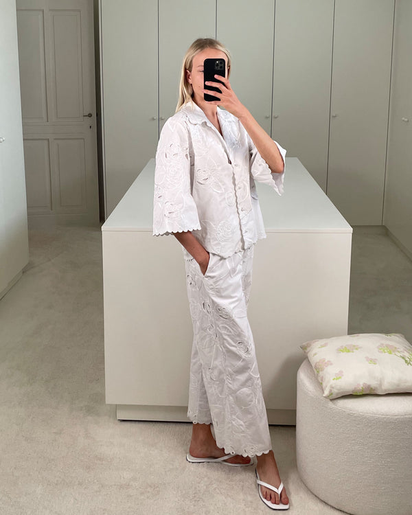 Bernadette Shirt Petit Beurre Embroidered