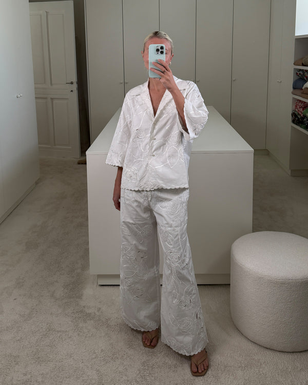 Bernadette Shirt Petit Beurre Embroidered