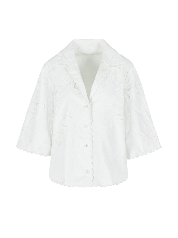 bernadette Shirt Petit Beurre Embroidered