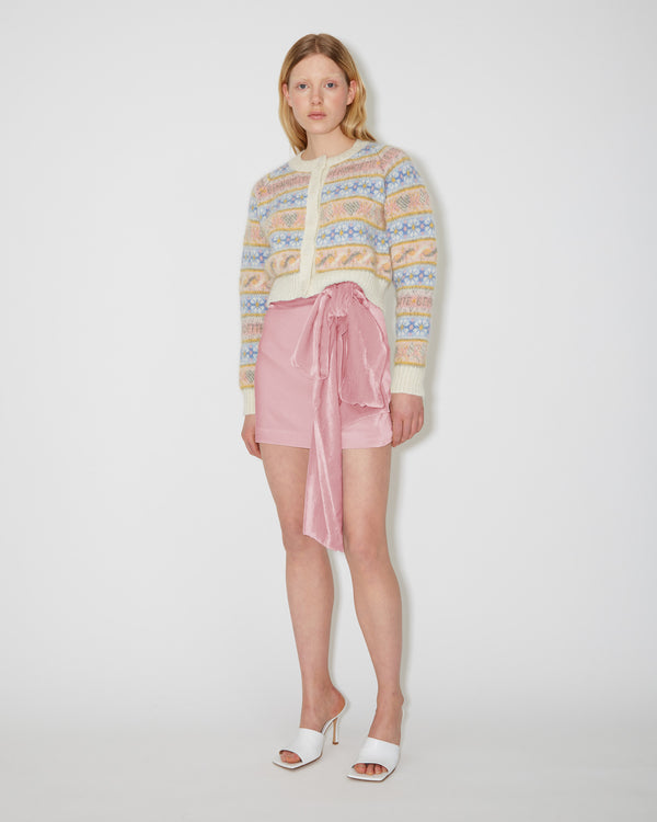 Bernadette Short Skirt Bernard Velvet