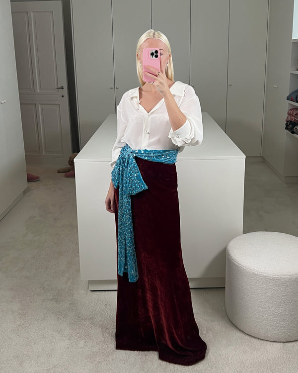 Bernadette Skirt Ted Embroidered