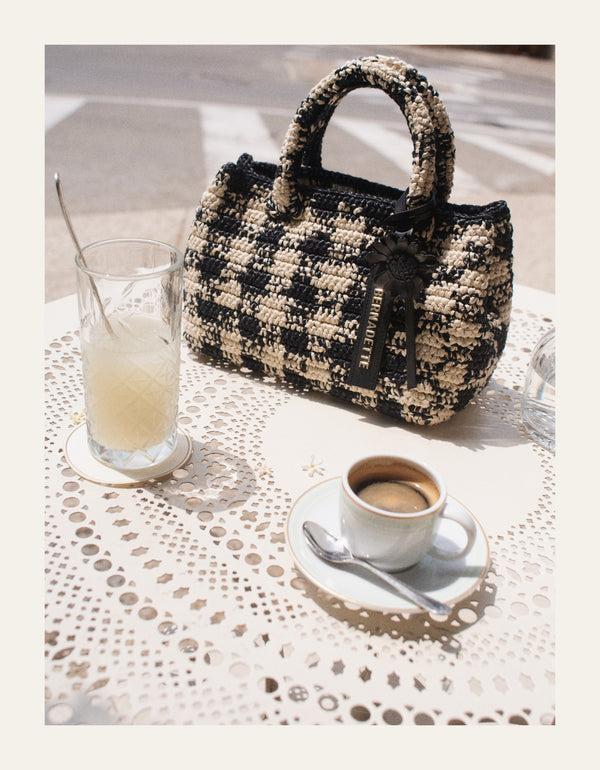 Bernadette The Raffia Bag