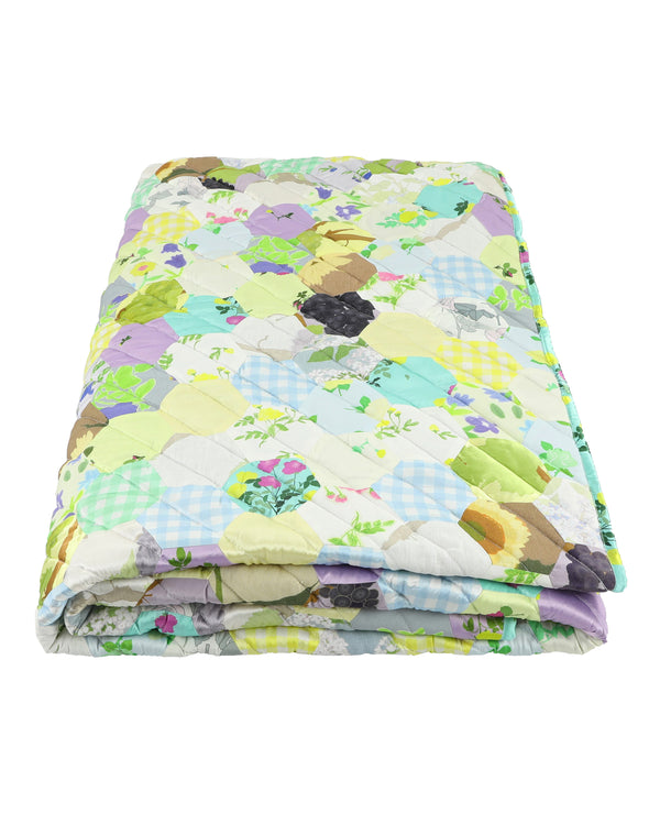 Bernadette Upcycled Quilt - Pastel