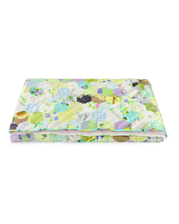 Bernadette Upcycled Quilt - Pastel