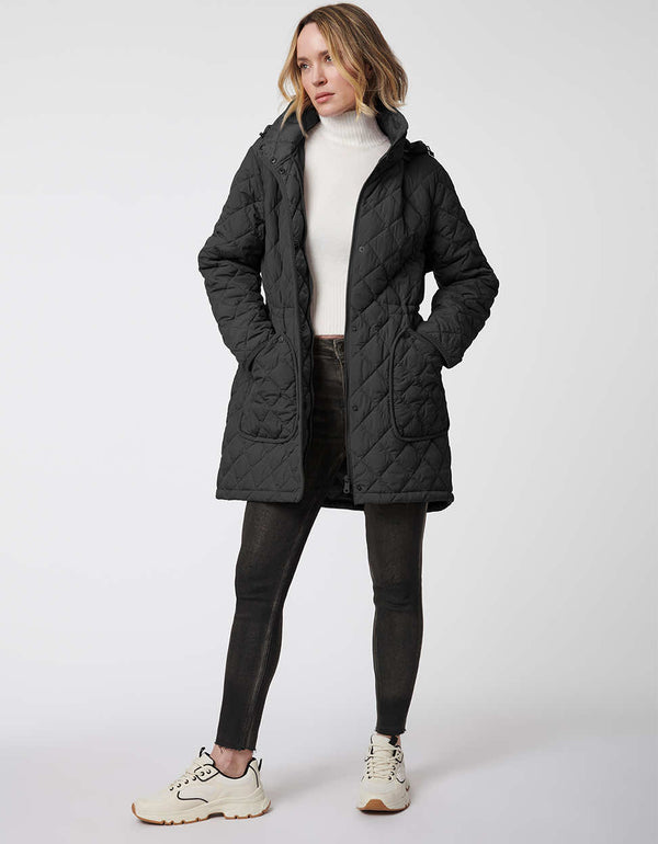 Bernardo All Day Flair Quilted Puffer Jacket
