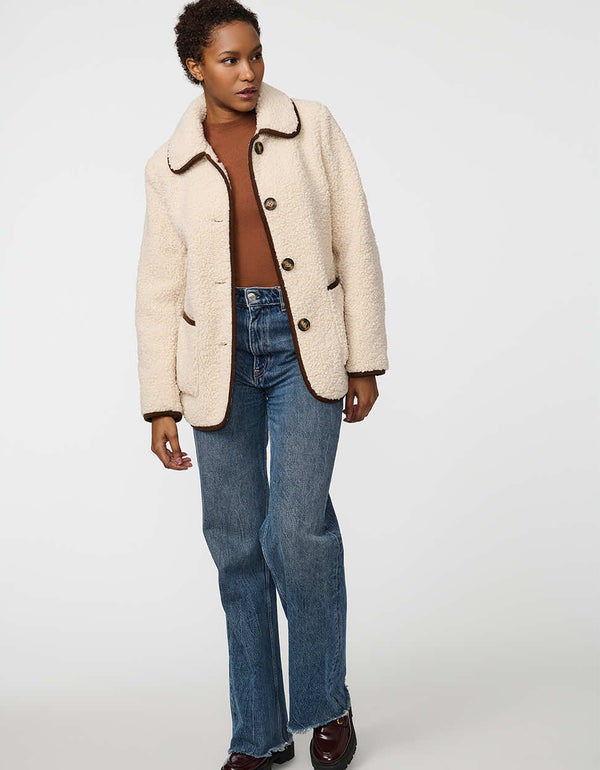 Bernardo Aspen Sherpa Coat