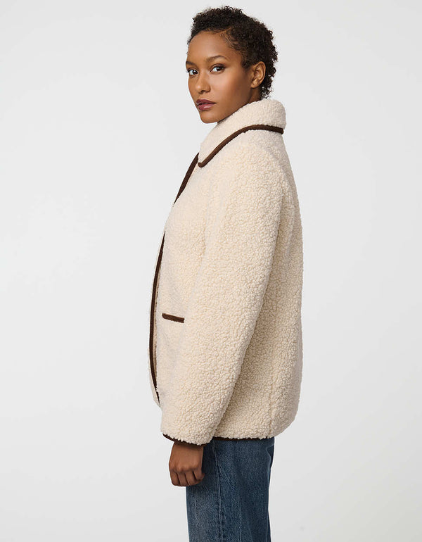 Bernardo Aspen Sherpa Coat