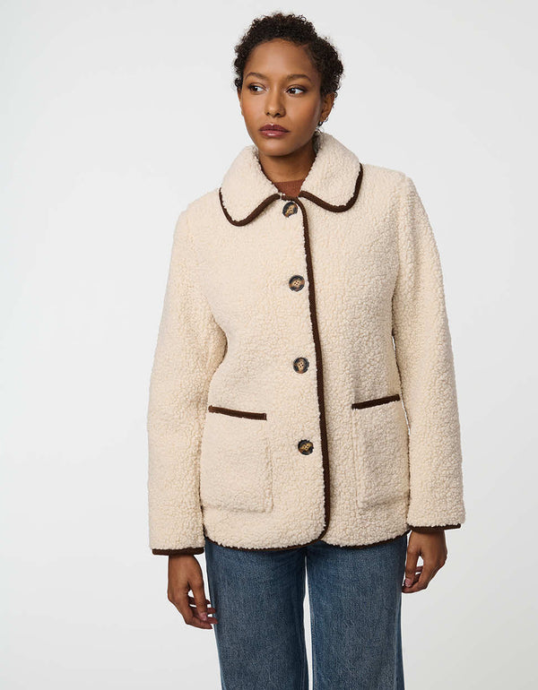 bernardo Aspen Sherpa Coat