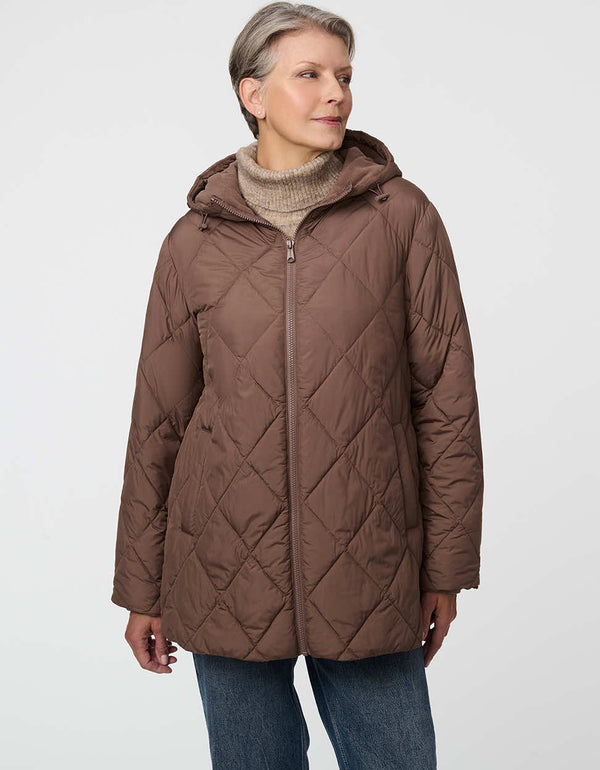 Bernardo Avery Quilted Puffer Jacket