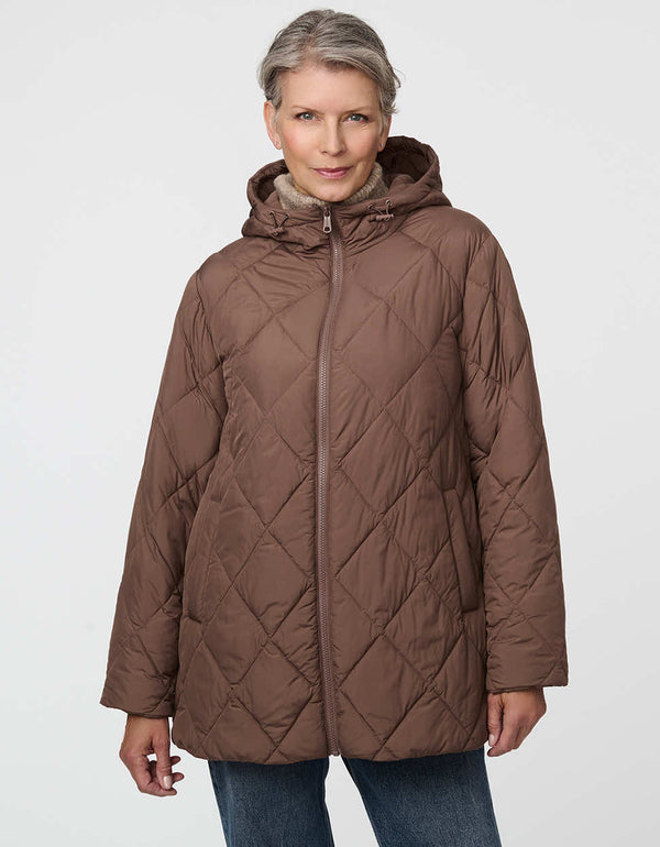 Bernardo Avery Quilted Puffer Jacket